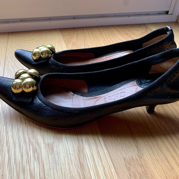 Authentic Chloe shoes with beads - Picture 3 of 5